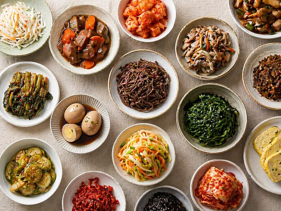 한국인의 평일 식탁을
채우는 것들