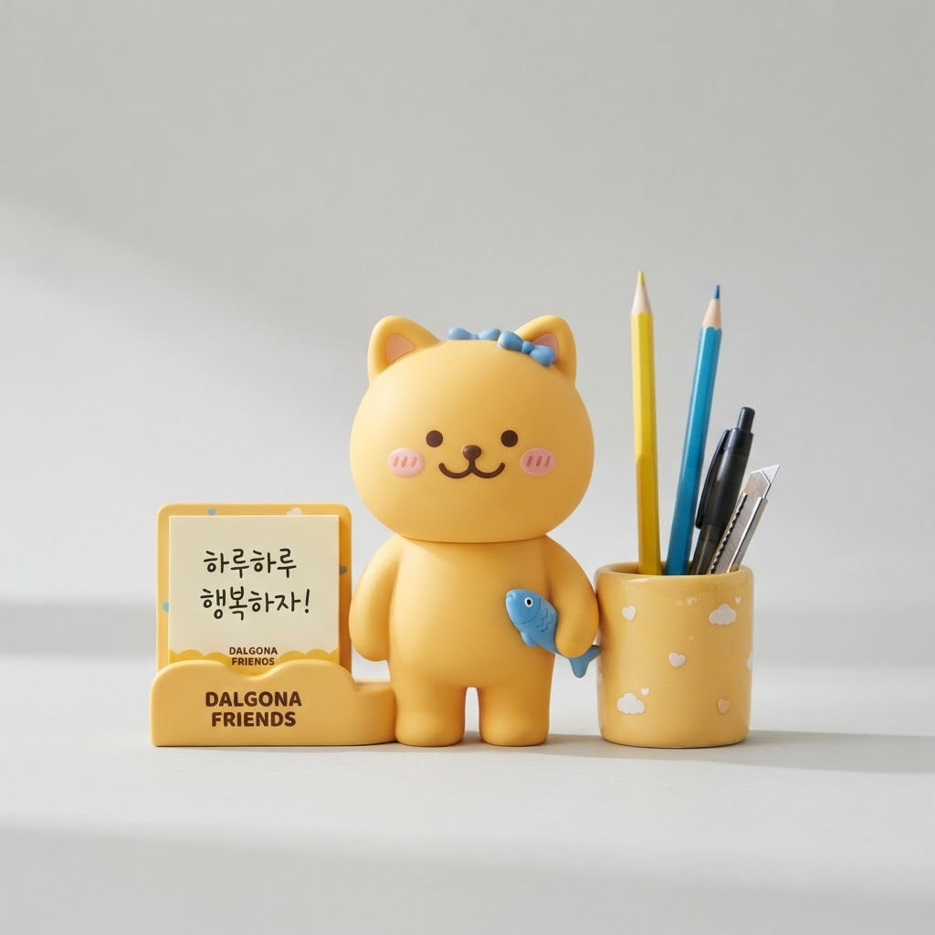 Kakao Friends 하루하루 행복하자 Desk Set